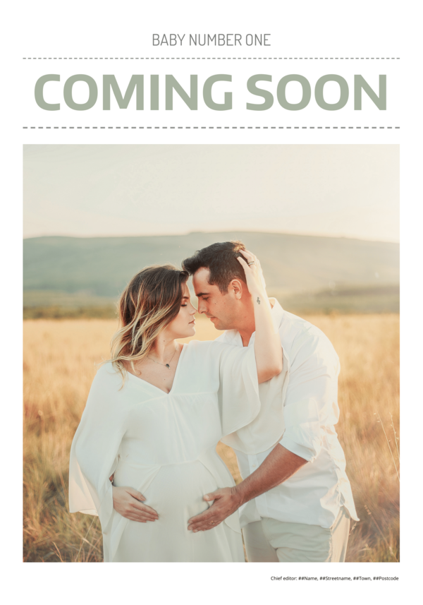 make a newspaper newspaper template baby announcement - happiedays