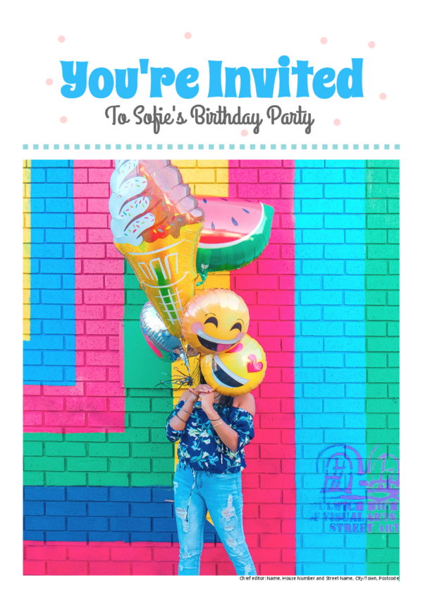 Make your own newspaper template birthday | Happiedays