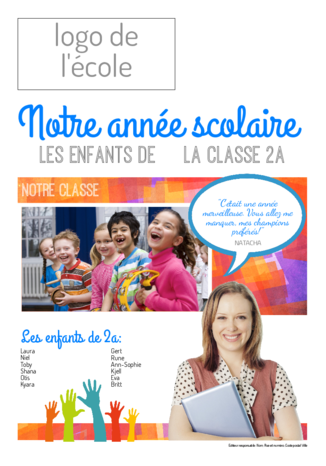 Créez votre propre journal d'école pour la fin de l’année scolaire - Happiedays